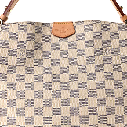 Louis Vuitton Damier Azur Graceful PM Rose Ballerine 8 of 10