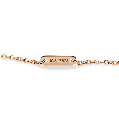 Van Cleef & Arpels 18K Rose Gold Sweet Alhambra Pendant Necklace 4 of 6