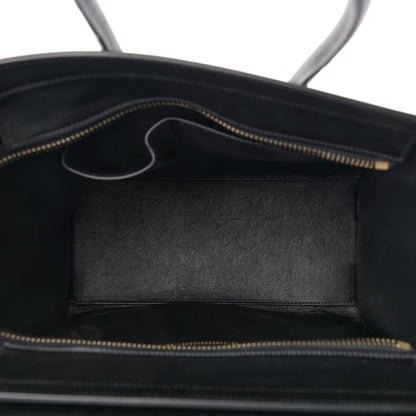 Celine Baby Grained Calfskin Tri-color Micro Luggage White 5 of 11