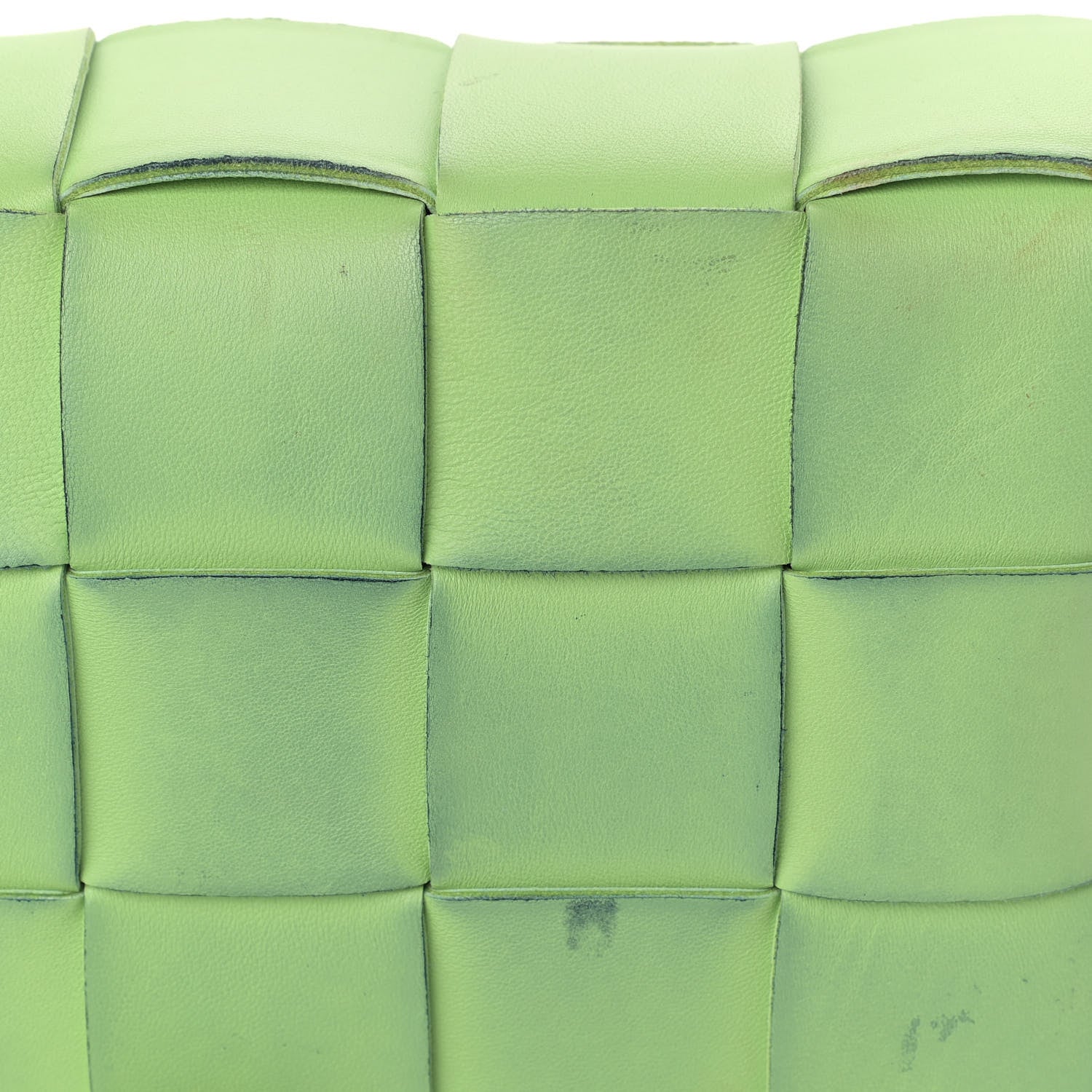 Bottega Veneta Nappa Maxi Intreccio Cassette Bag Pistachio 14 of 16