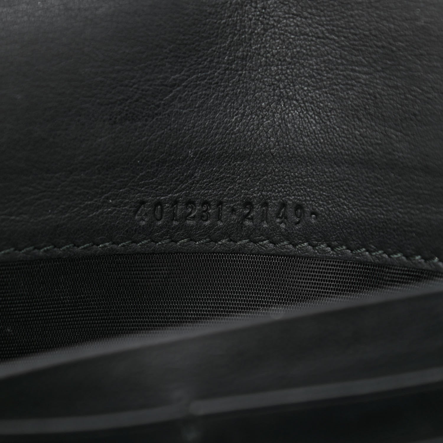 Gucci Suede Mini Dionysus Chain Wallet Black 7 of 10