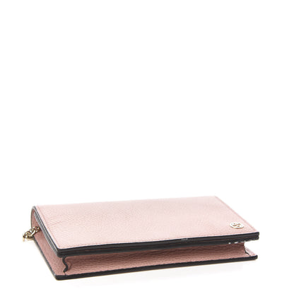 Gucci Dollar Calfskin Medium Betty Chain Wallet Soft Pink 3 of 12
