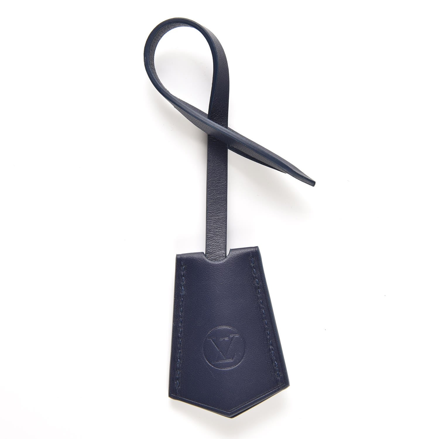 Louis Vuitton Calfskin Clochette Key Bell Holder Blue 1 of 2