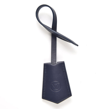Louis Vuitton Calfskin Clochette Key Bell Holder Blue 1 of 2