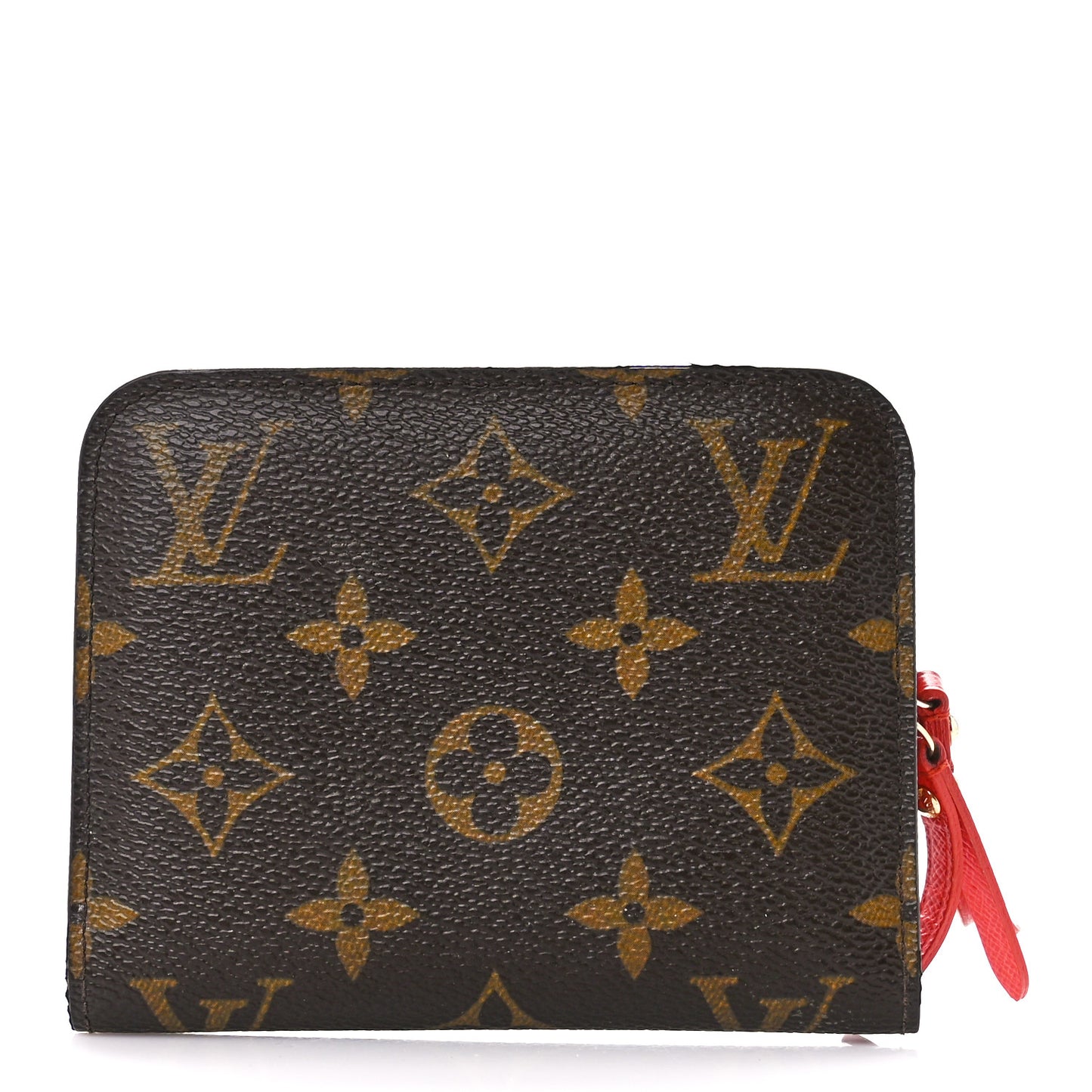 Monogram Insolite Coin Purse Wallet Red