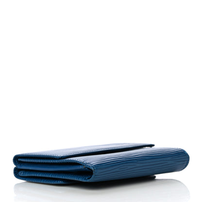 Louis Vuitton Epi Elise Wallet Myrtille 4 of 19