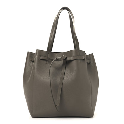 Celine Soft Grained Calfskin Small Belt Cabas Phantom Taupe 1 of 10