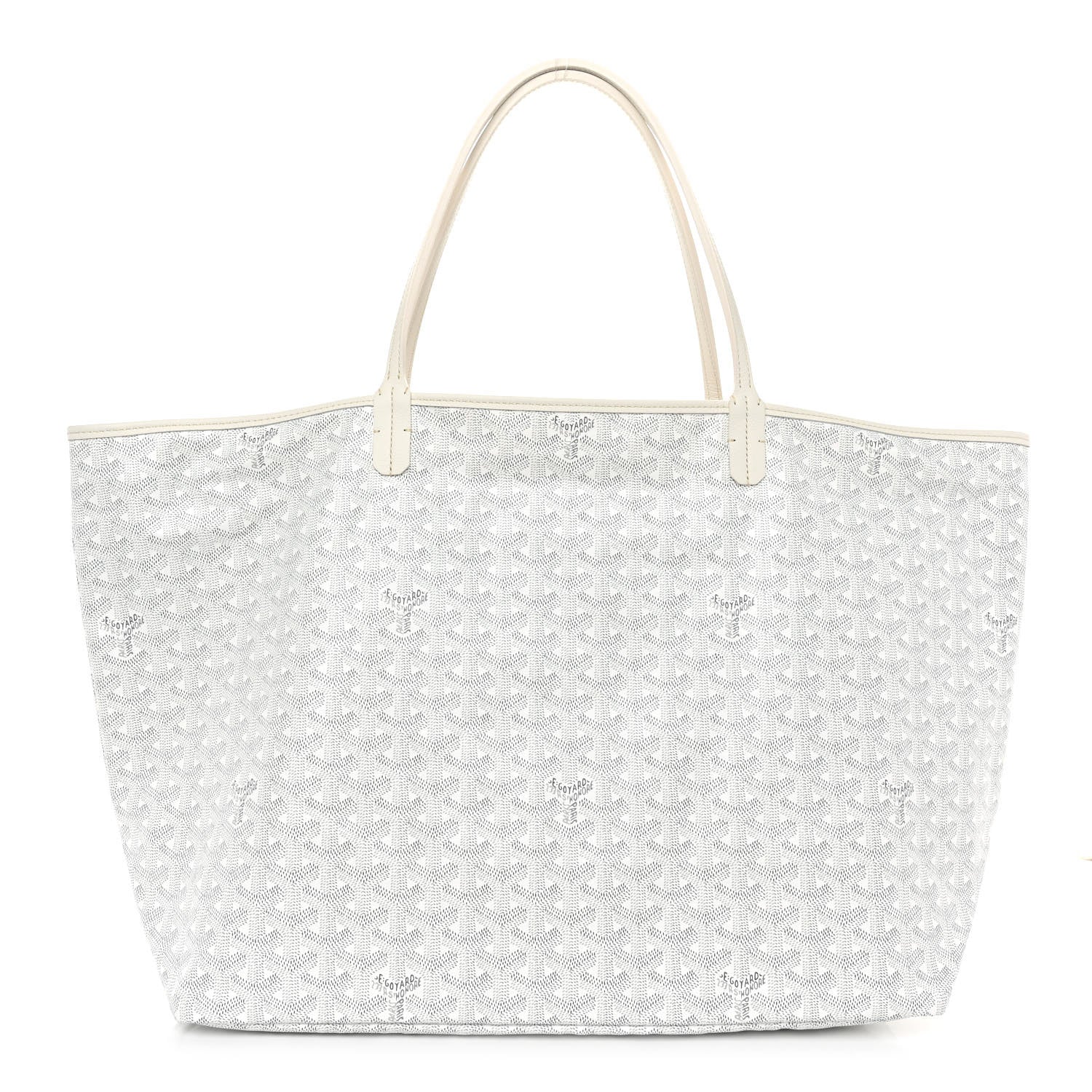 Goyard Goyardine Saint Louis GM White 1 of 9