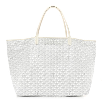 Goyard Goyardine Saint Louis GM White 1 of 9