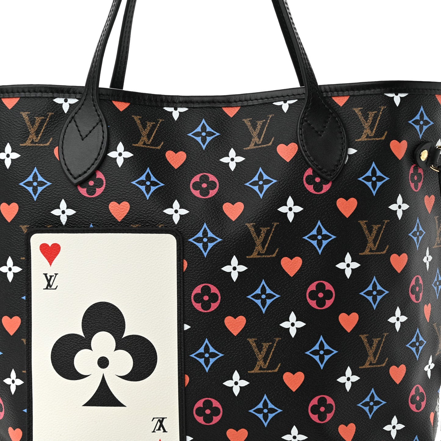 LOUIS VUITTON Game On Neverfull MM Black