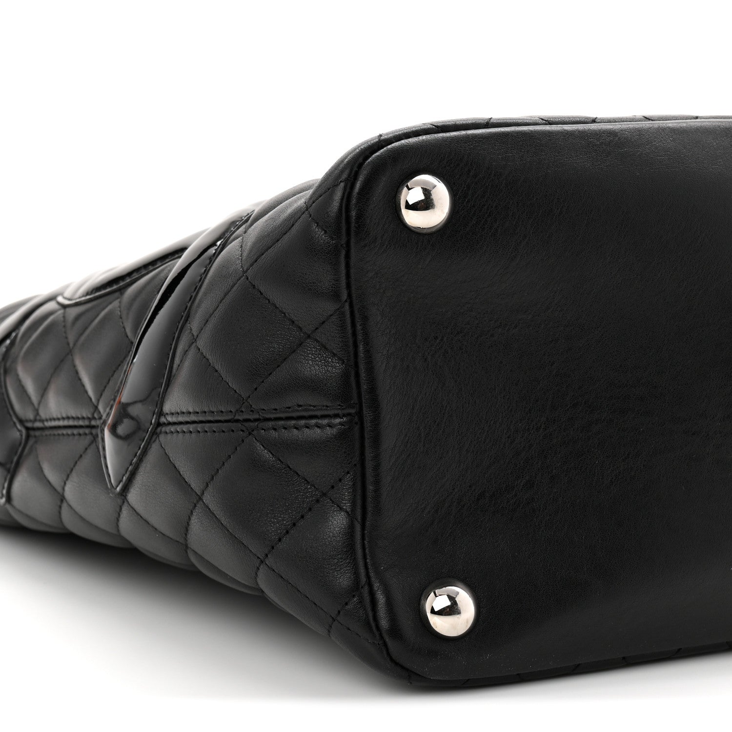 Chanel Calfskin Quilted Large Cambon Tote Black 9 of 10