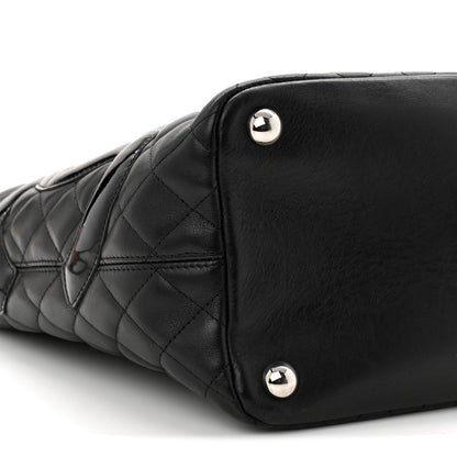 Chanel Calfskin Quilted Large Cambon Tote Black 9 of 10