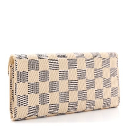 Louis Vuitton Damier Azur Josephine Wallet 4 of 8