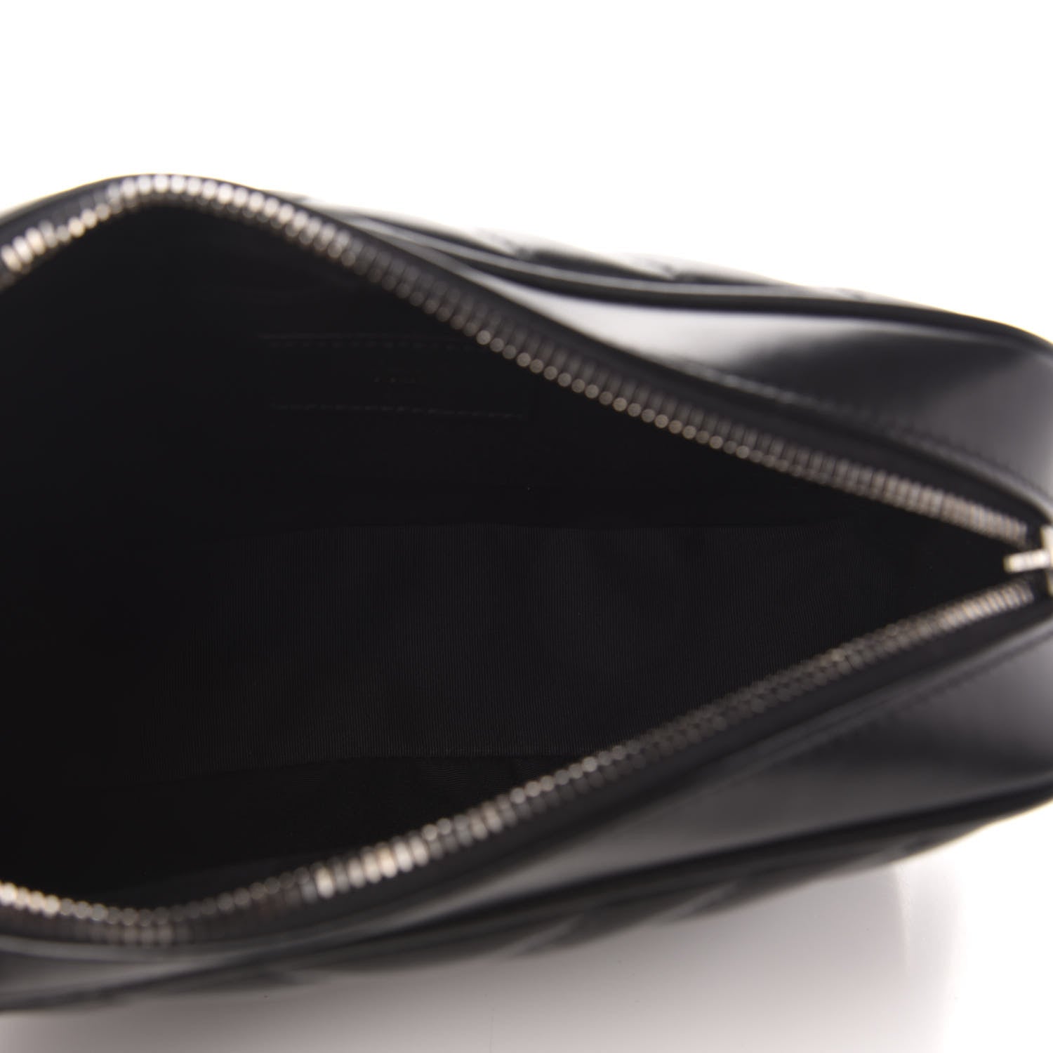 Saint Laurent Calfskin Matelasse Monogram Lou Camera Bag Black 5 of 10