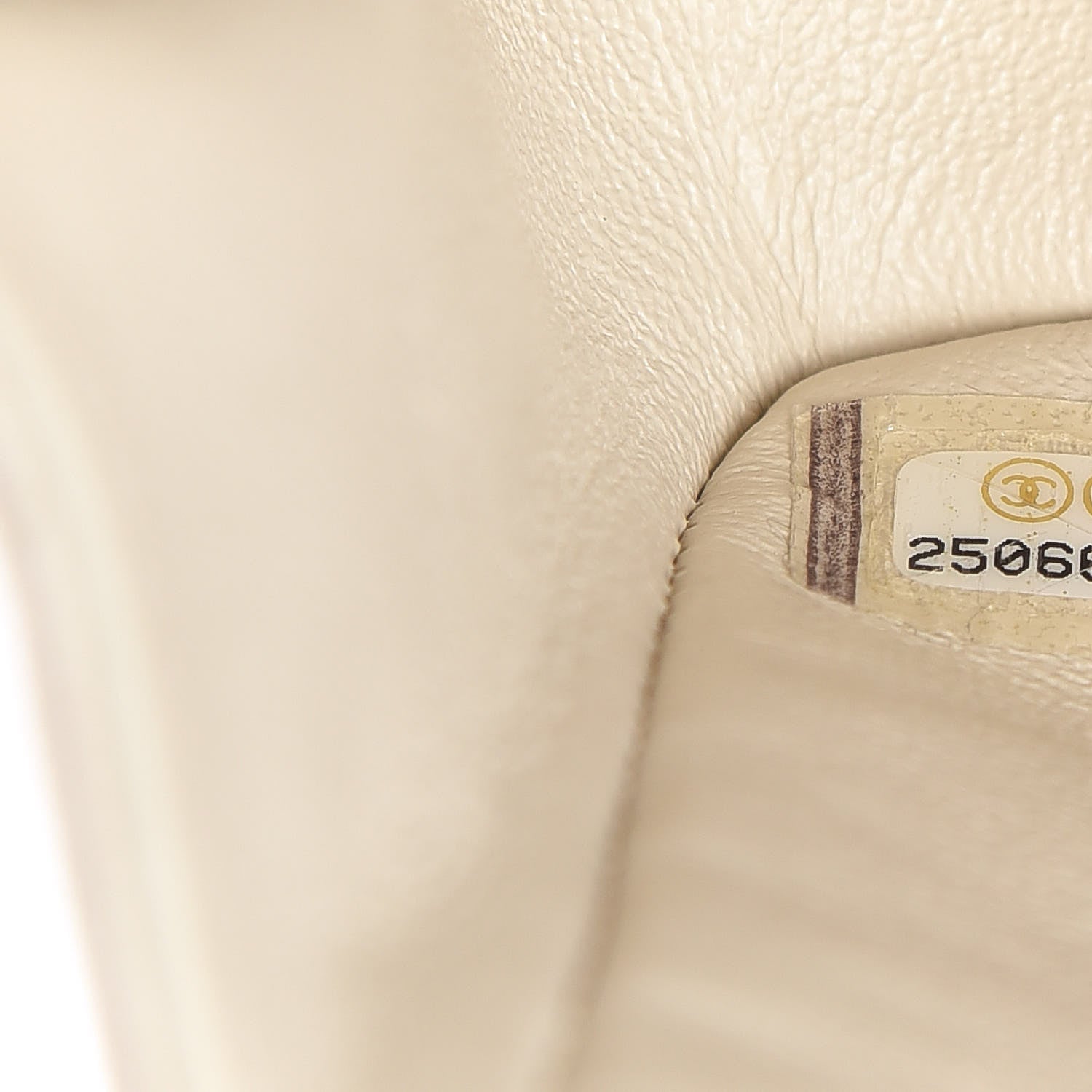 Chanel Caviar Quilted Medium Double Flap Light Beige 7 of 11