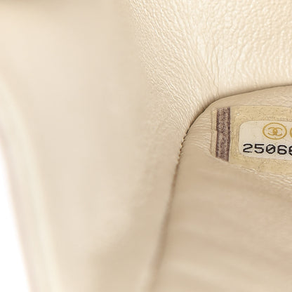 Chanel Caviar Quilted Medium Double Flap Light Beige 7 of 11