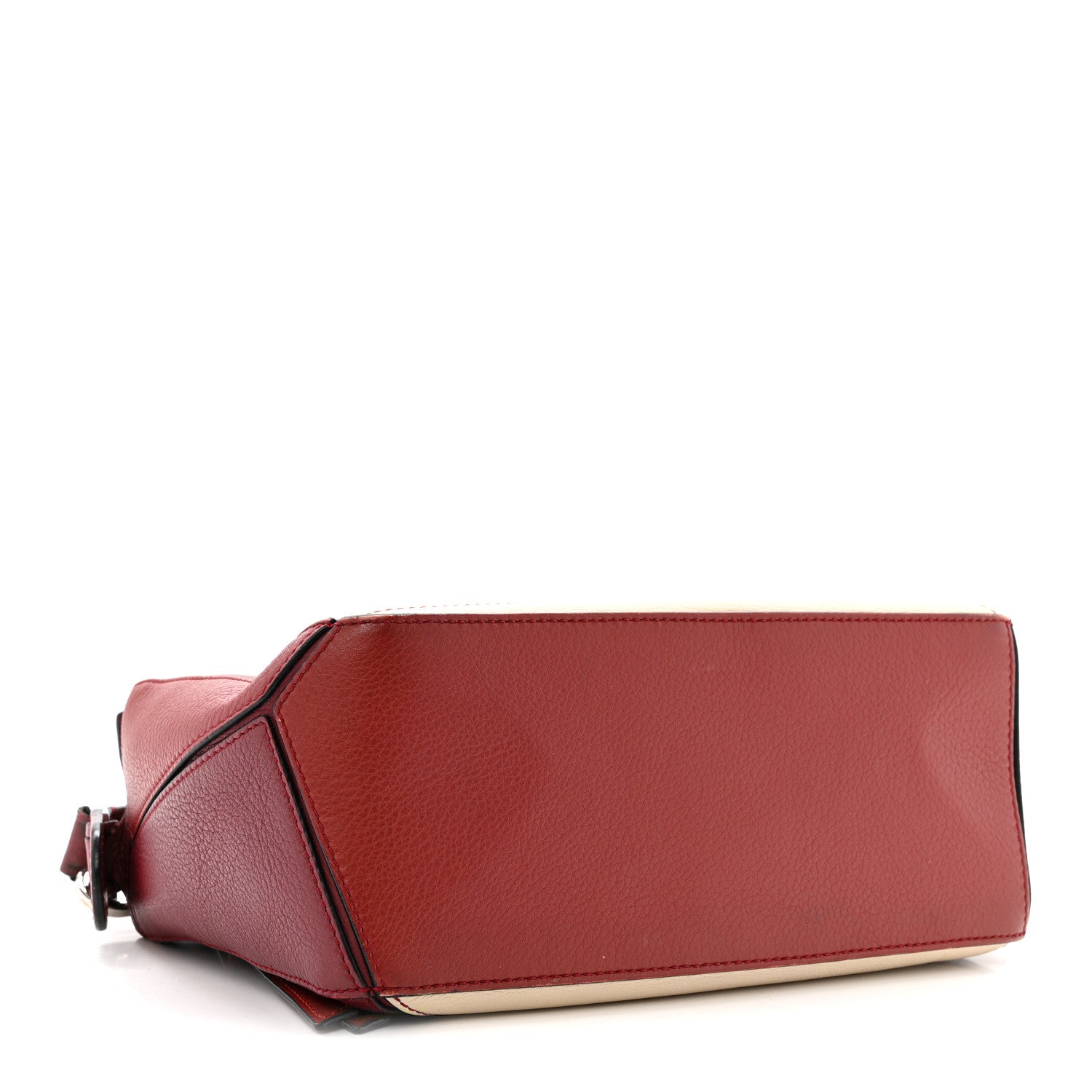 Loewe Calfskin Small Puzzle Bag Wine Garnet 1861986 – FASHIONPHILE