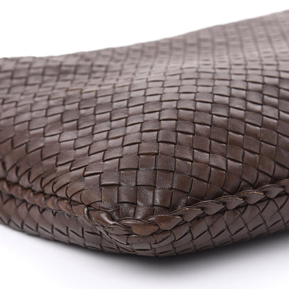 Bottega Veneta Nappa Intrecciato Large Veneta Hobo Ebano 7 of 14
