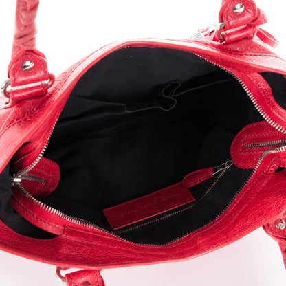 Balenciaga Agneau Giant 12 Silver Hardware Town Rouge Coquelicot 6 of 8