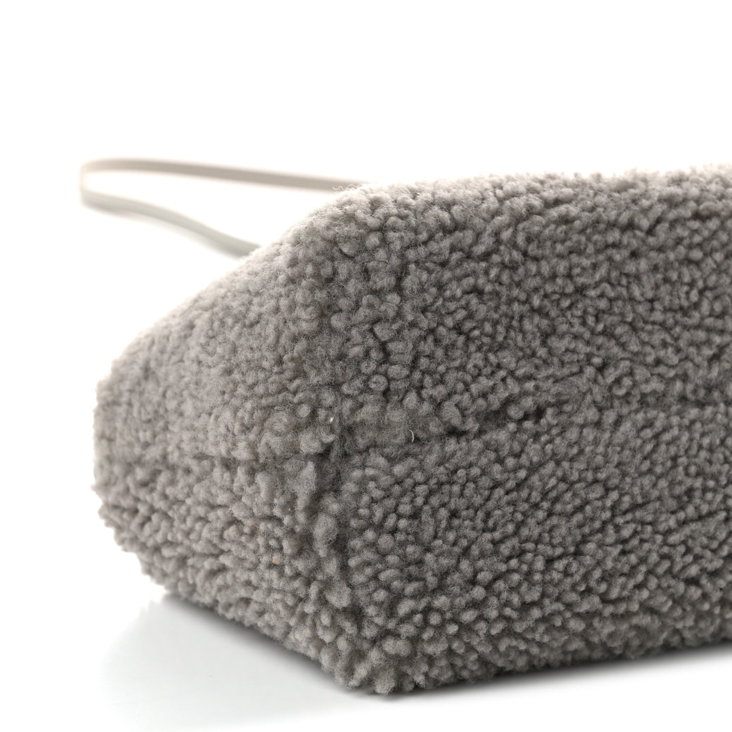 Sheepskin Vitello King Plexiglass Logo Embroidered Mini By The Way Top Handle Boston Ghiaccio