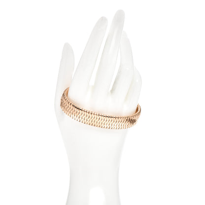 Roberto Coin 18K Rose Gold Primevera Flex Bangle Bracelet 2 of 4
