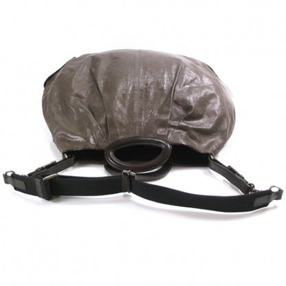 FASHIONPHILE MARNILeatherBalloonMessengerBrown 5 of 10