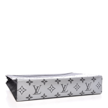 Louis Vuitton Monogram Eclipse Split Pochette Voyage MM 4 of 9