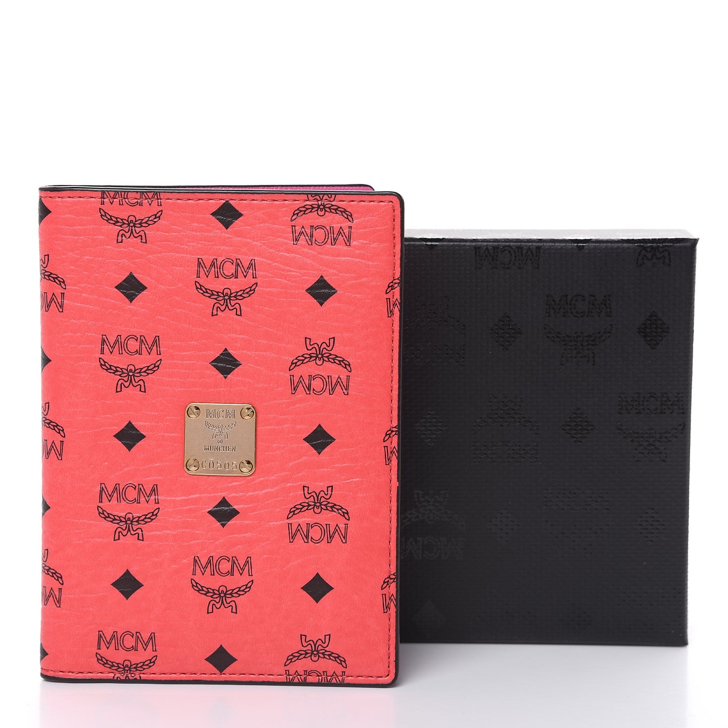 Visetos Passport Holder Coral Pink