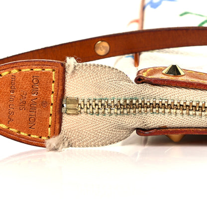 Louis Vuitton Monogram Multicolor Pochette Accessories White 10 of 12