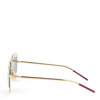 Christian Dior Split 1 Aviator Sunglasses Rose Gold 2 of 6