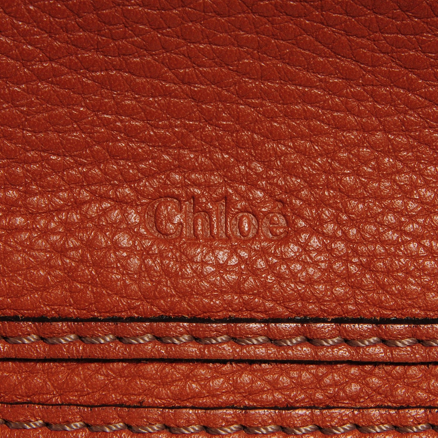 Chloe Calfskin Large Marcie Satchel Tan 6 of 12