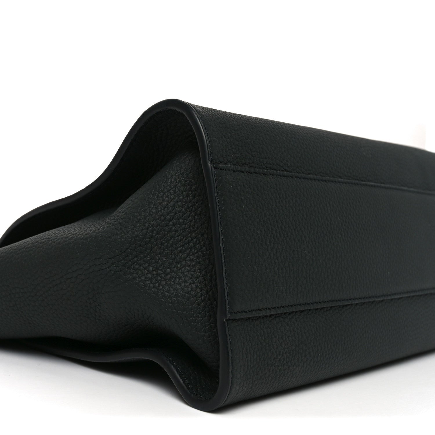 The Row Matte Grained Calfskin Marlo 14 Dark Pine 8 of 9