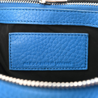 Alexander Wang Pebbled Lambskin Rockie Royal Blue with Rhodium Hardware 6 of 8
