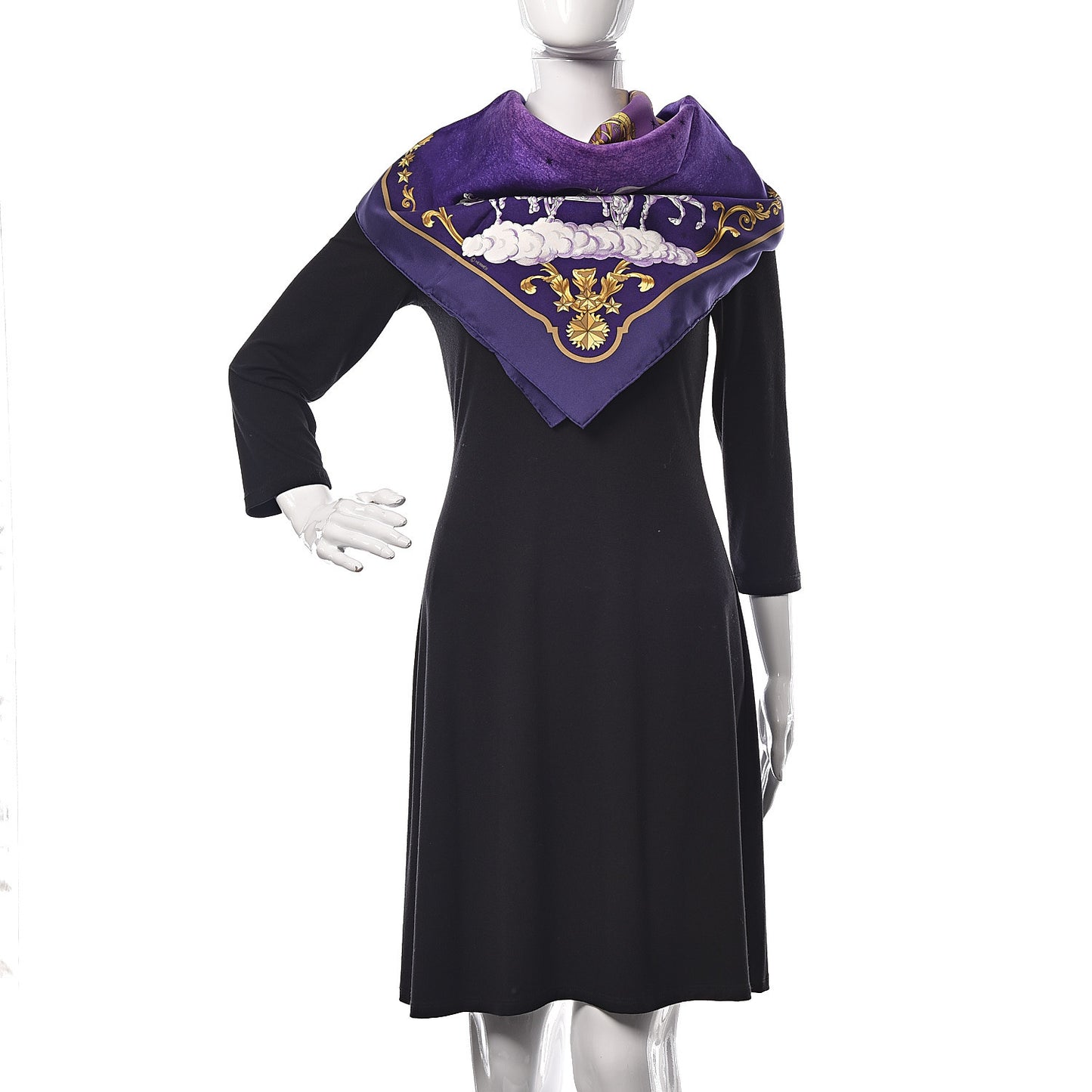 Silk Cosmos Scarf 90