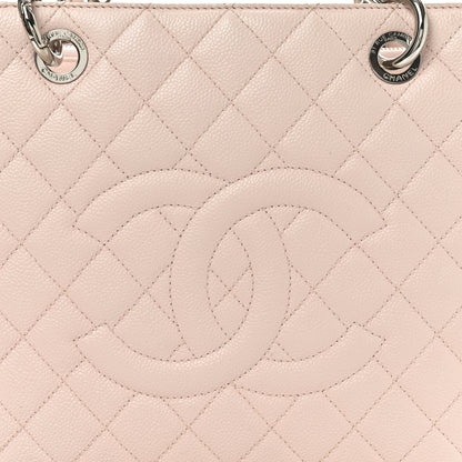 Chanel Caviar Quilted Grand Shopping Tote GST Rose Clair 8 of 11