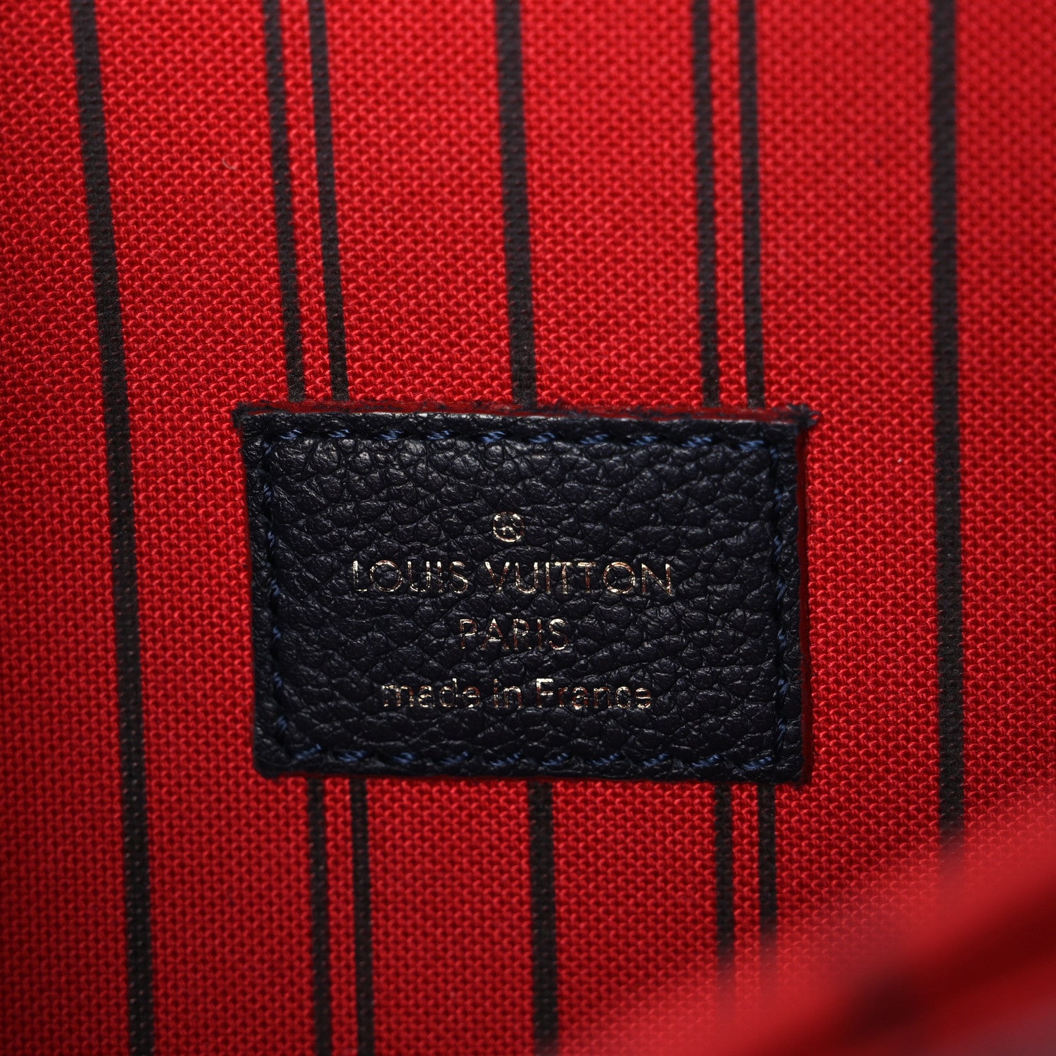 Louis Vuitton Empreinte Pochette Metis Marine Rouge 6 of 12