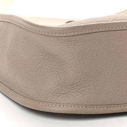 Hermes Taurillon Clemence Evelyne GM Gris Tourterelle 7 of 9