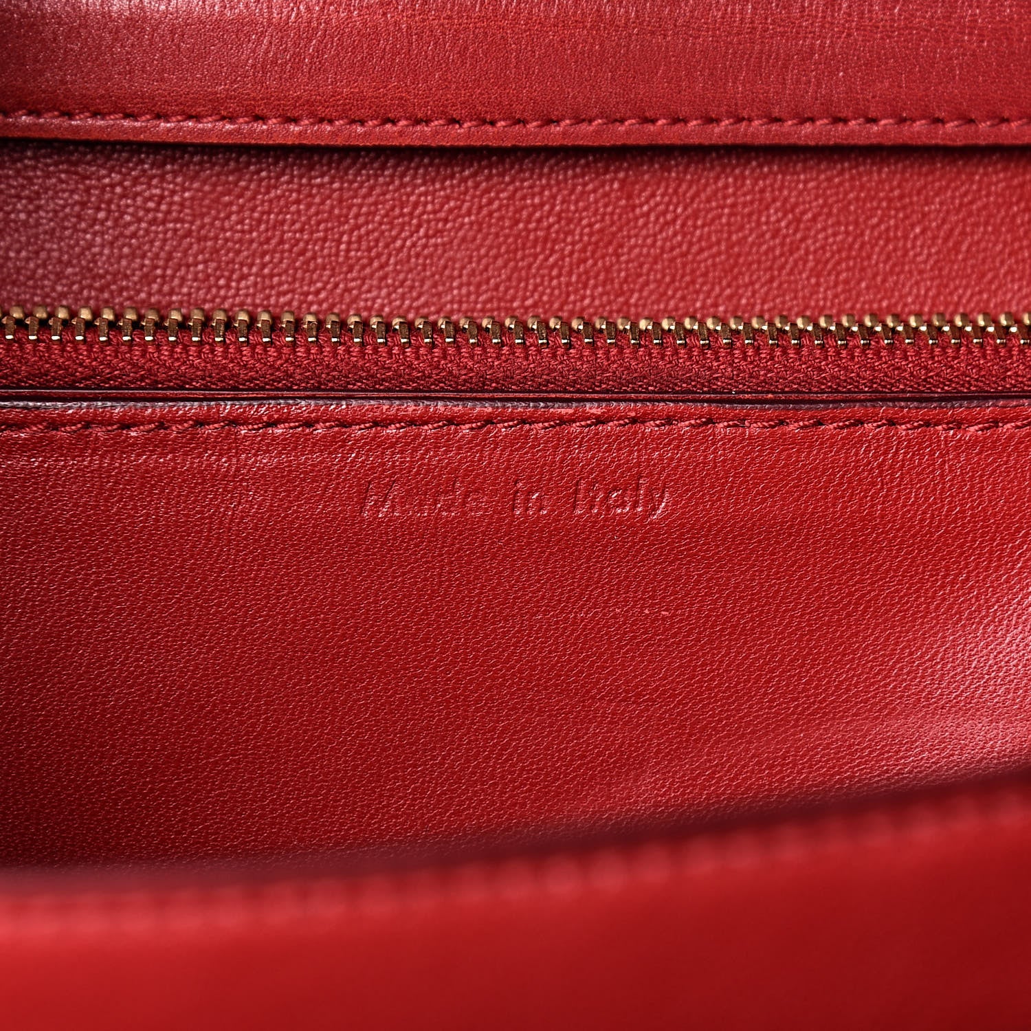 Celine Box Calfskin Medium Classic Box Flap Bag Red 6 of 12