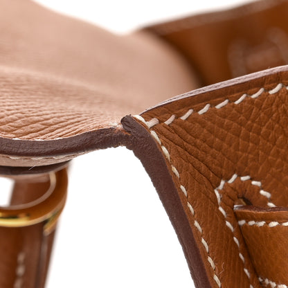 Hermes Epsom Kelly Sellier 25 Gold 11 of 12