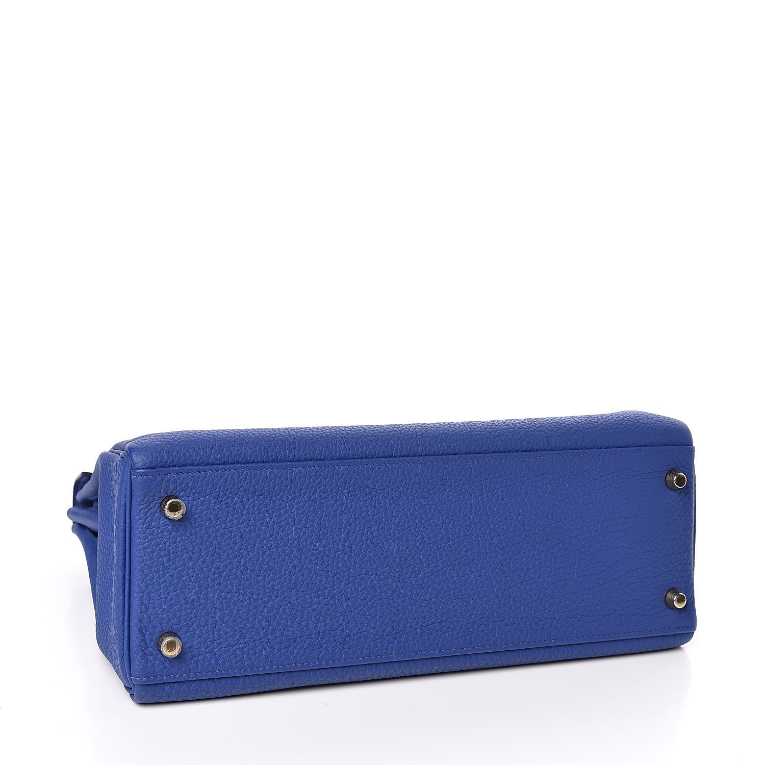 Hermes Togo Kelly Retourne 32 Bleu Electrique 4 of 33