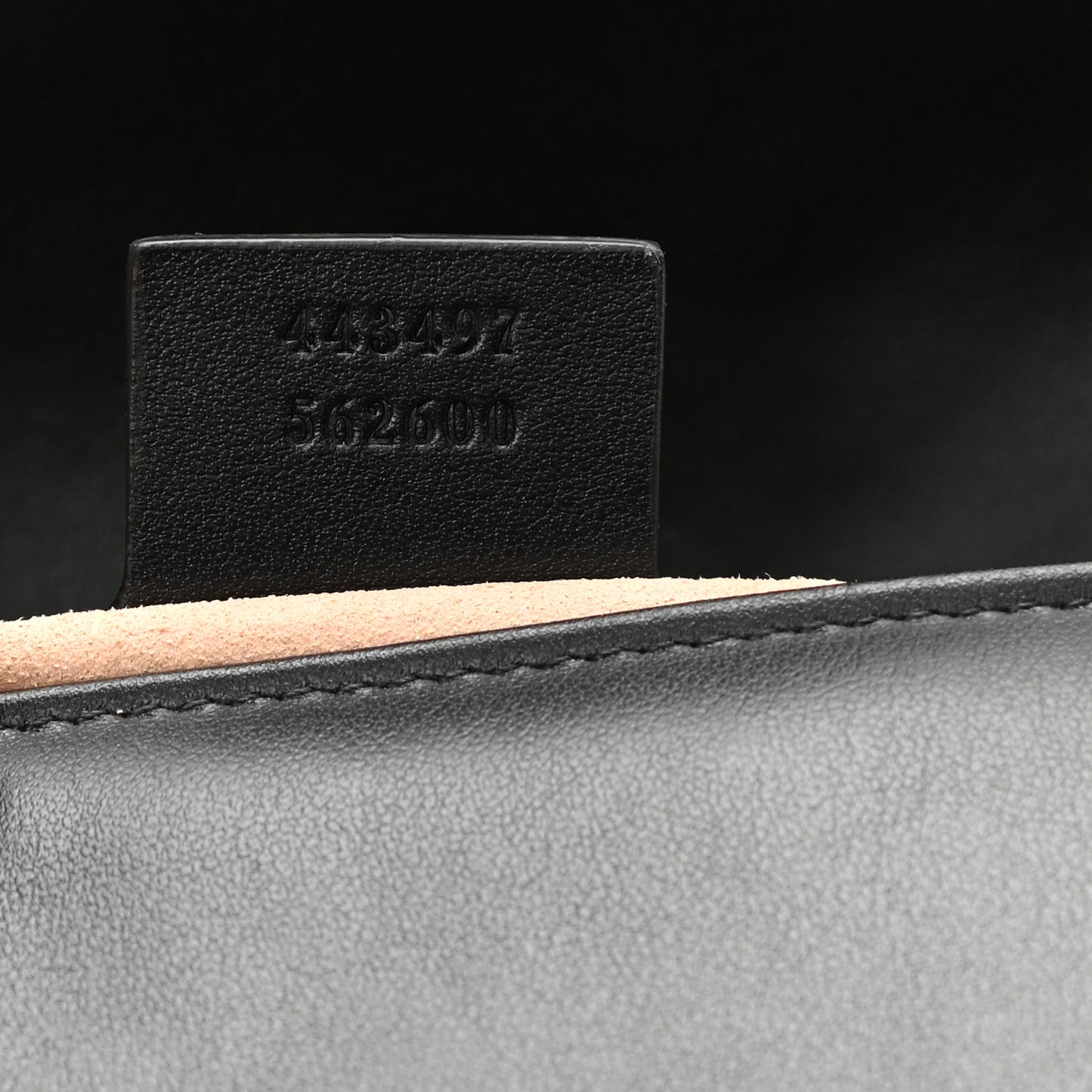 Calfskin Matelasse Small GG Marmont Shoulder Bag Black