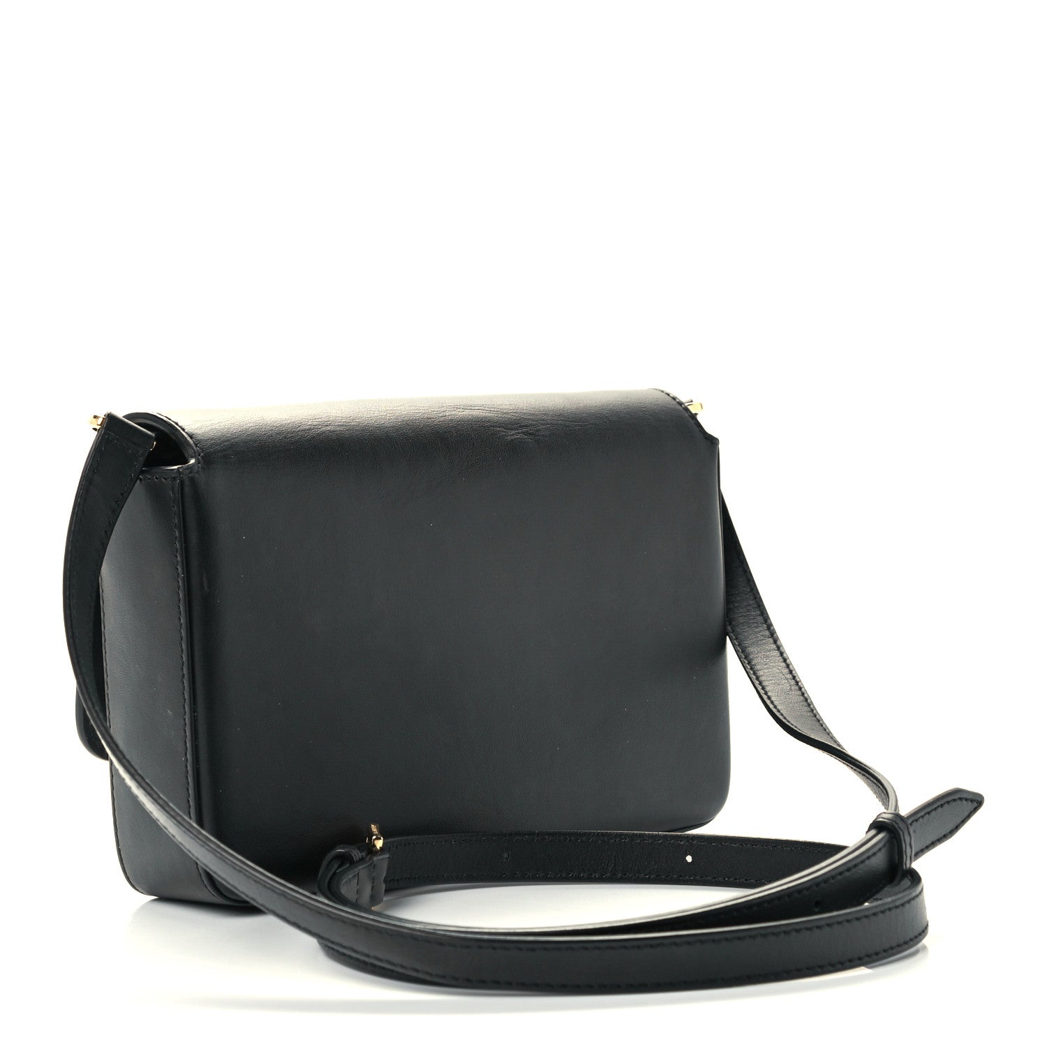 Burberry Calfskin Mini Vintage Check Note Bag Black 2 of 14