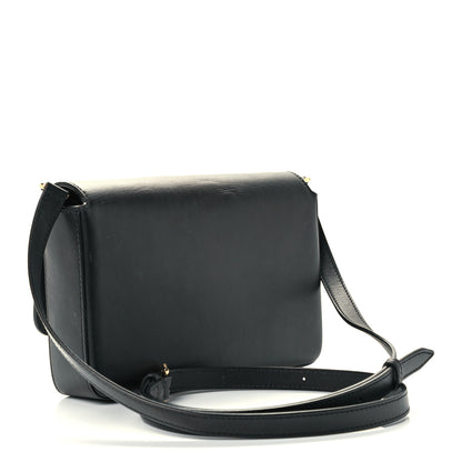 Burberry Calfskin Mini Vintage Check Note Bag Black 2 of 14