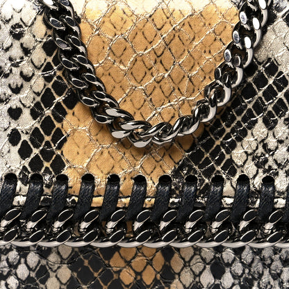 Stella McCartney Snake Embossed Phone Holder Crossbody Black Multicolor 7 of 11
