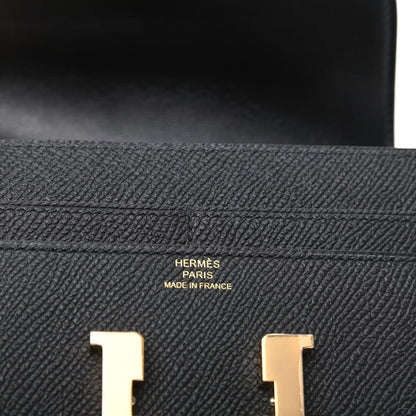 Hermes Epsom Constance Short Wallet Black 6 of 7