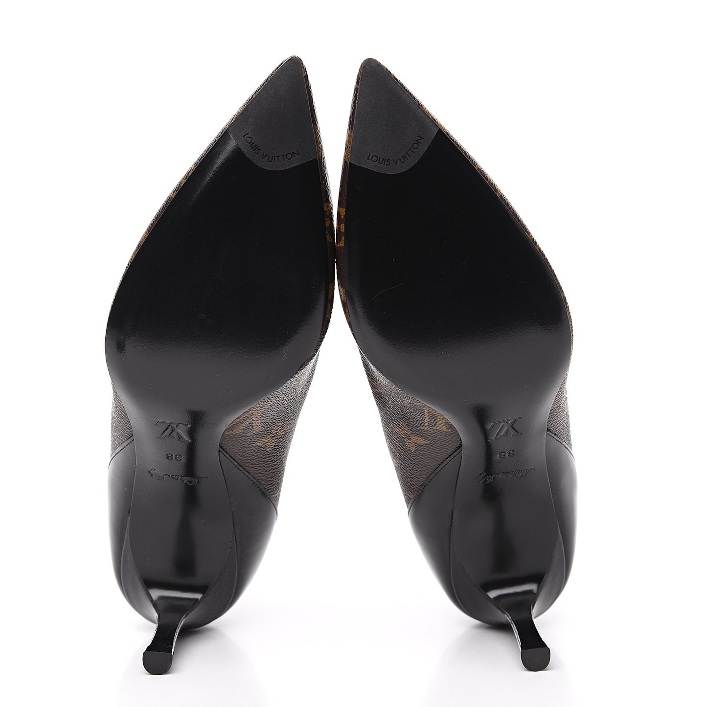 Monogram Cherie Pumps 38 Black