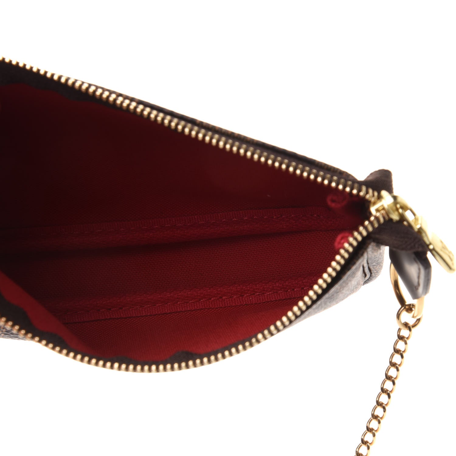 Louis Vuitton Damier Ebene Mini Pochette Accessories 5 of 10