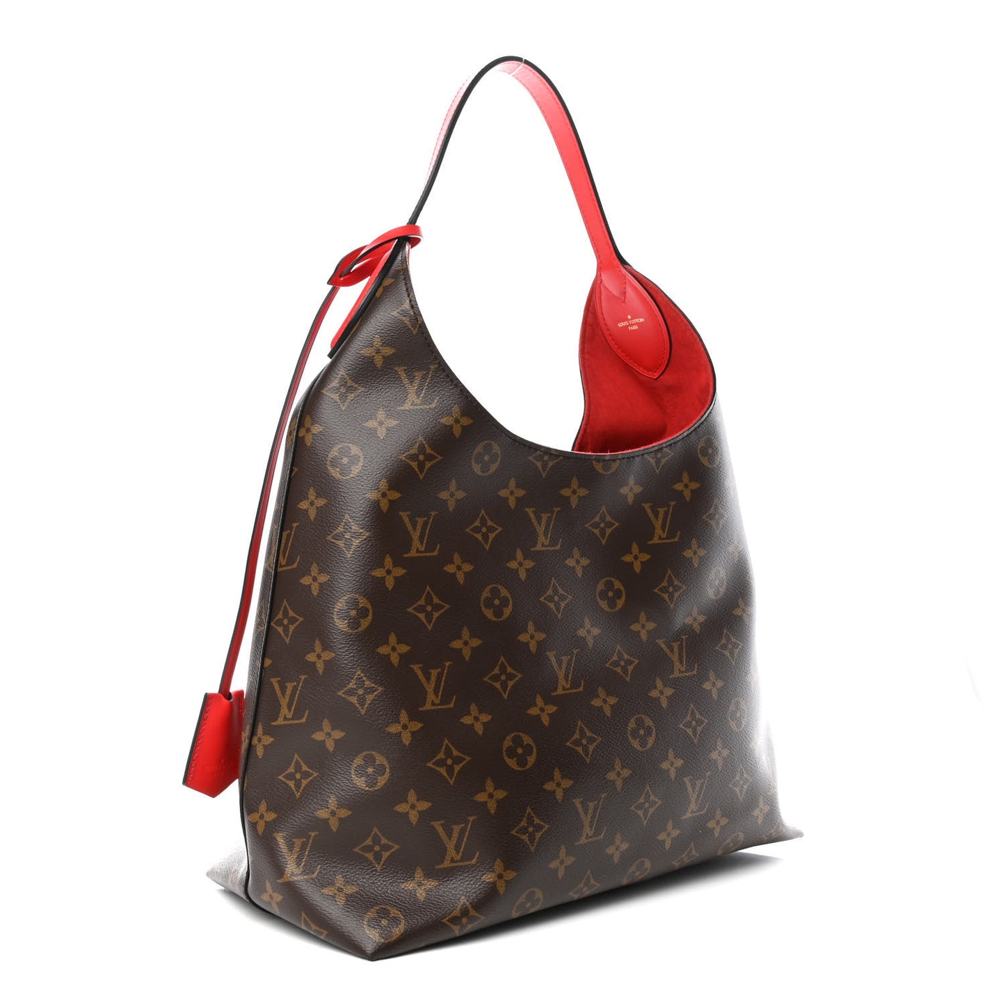 Monogram Flower Hobo Coquelicot