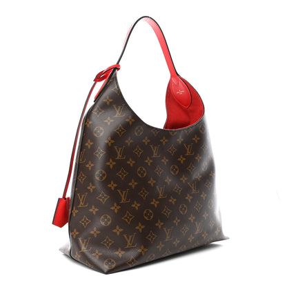 Louis Vuitton Monogram Flower Hobo Coquelicot 2 of 4