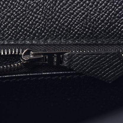 Hermes Epsom Kelly Sellier 25 Black 26 of 38